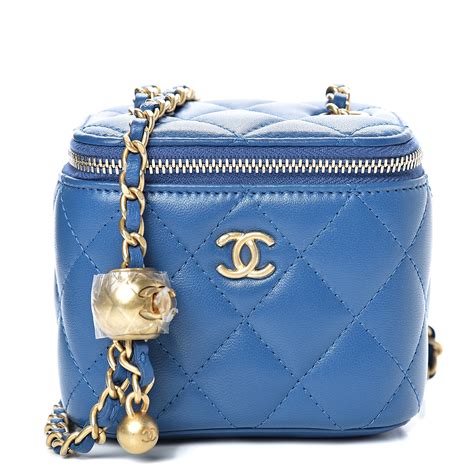 chanel mini ocase blue|CHANEL Lambskin Quilted Pearl Crush Mini .